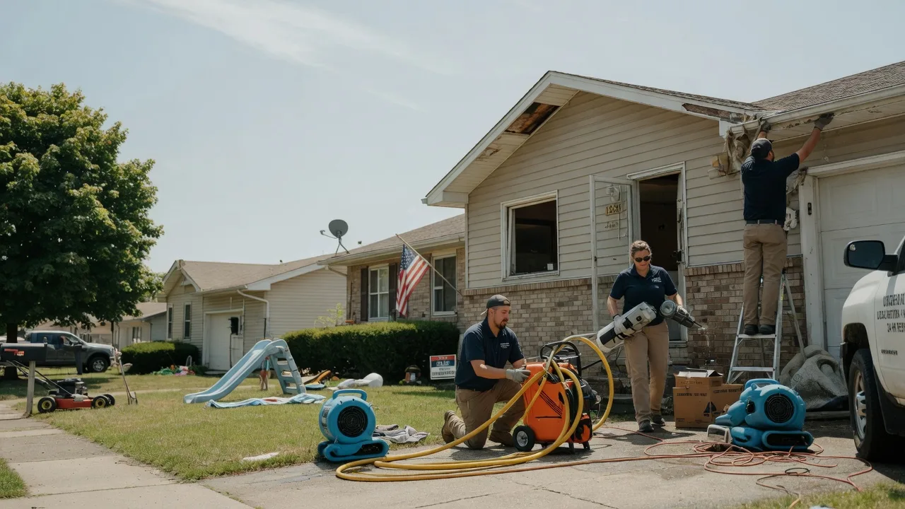 Water Damage Restoration in Wadesville, IN near me